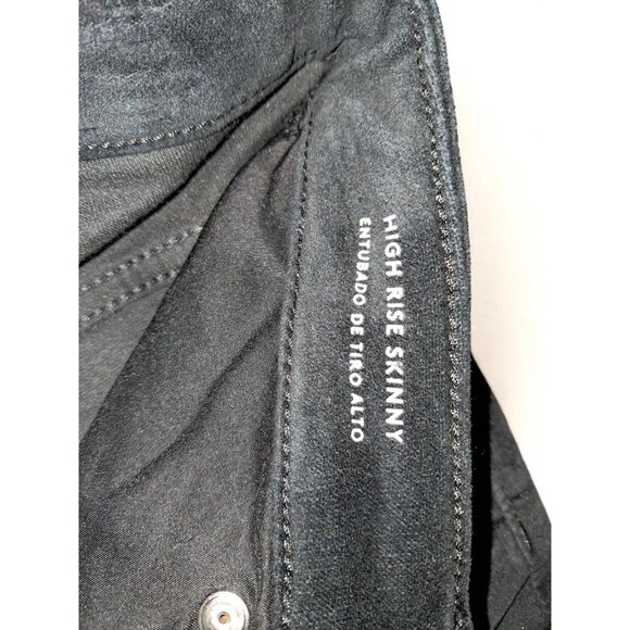 Universal Thread Women's High-Rise Velvet Skinny Jeans – Black, Size 6 - Picture 5 of 13